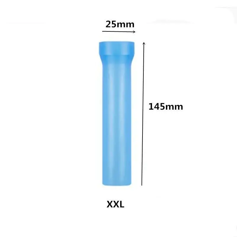 Penis Silicone Sleeve for Extender Stretcher Max Vacuum Enlargement Sleeve for Penis Extender Pump Replacement Accessories