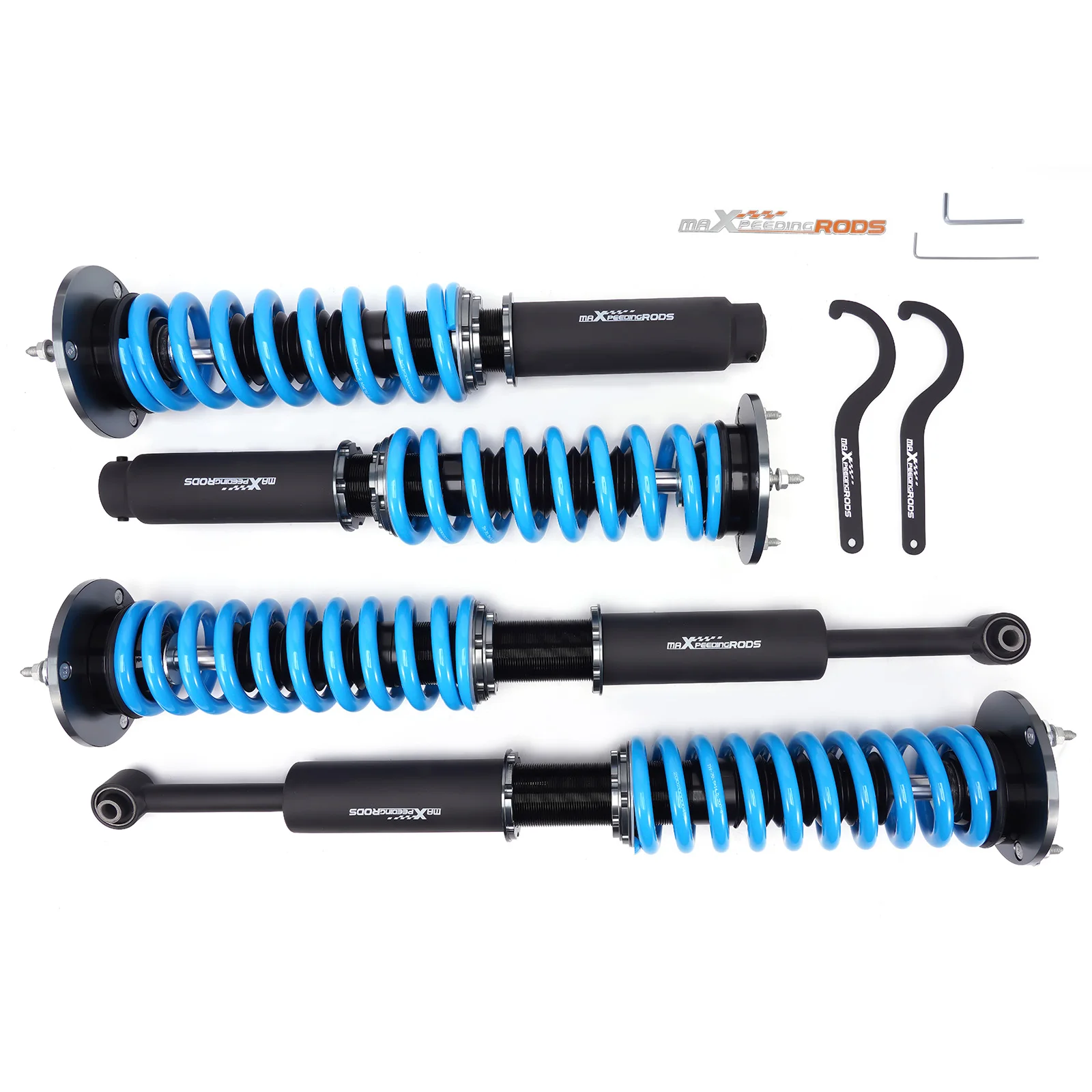 MaXpeedingrods T6 Lowering Coilovers Lowering Kit for Mercedes-Benz S-Class W221 RWD 2007-2013 S350 S400 S430 S500 S550 S600