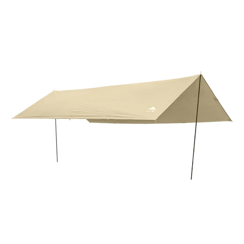 Imagem -06 - Gear-ultralight Silver Tarp para Camping ao ar Livre Sun Shelter Canopy Pára-sol Chuva Fly Praia Hammock 210t 3f ul