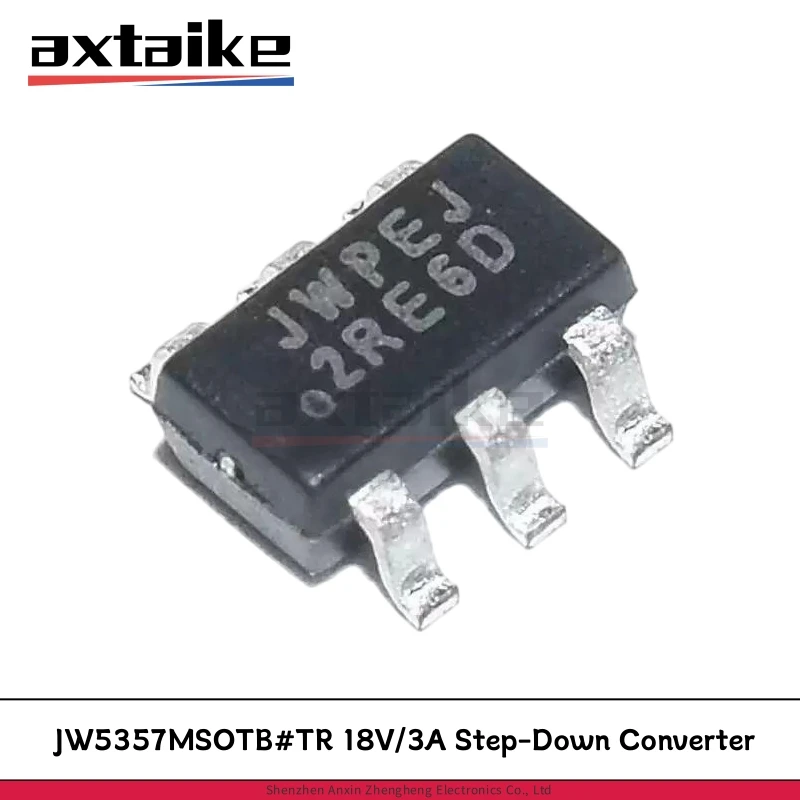 10PCS JW5357MSOTB#TR SOT23-6 MARKING: JWPE* JWPEY JWPET JWPEJ JW5357M JW5357 3A 4.5V to 18V Step-Down Converter SMD IC