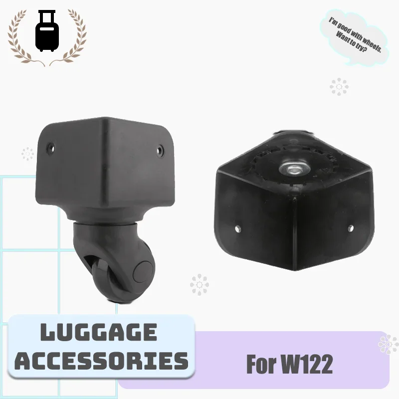 

For W122 Luxury Silent Swivel Luggage Wheels Replacement Parts - Universal Smooth-Rolling Luggage Wheels
