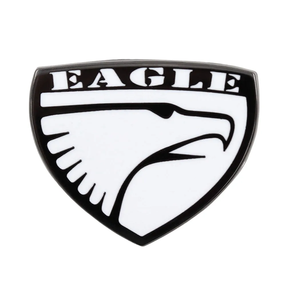 Retro Eagle Car Logo Enamel Pin Vintage Chrysler Jeep Eagle Talon Badge Automotive Motorsport Brooch Car Fans Jacket Lapel Pin