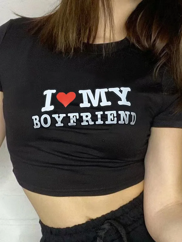 تي شيرت نسائي مطبوع عليه حروف ort Sve بتصميم حروف من البوليستر للربيع والصيف كاجوال للسيدات عصري عصري #2