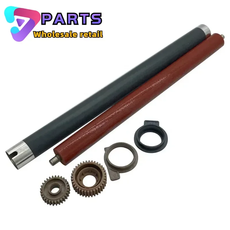 1set fuser roller Kit untuk Kyocera KM 1028 1124 1130 2530 2035 1320 1125 tekanan panas roller gear bushing