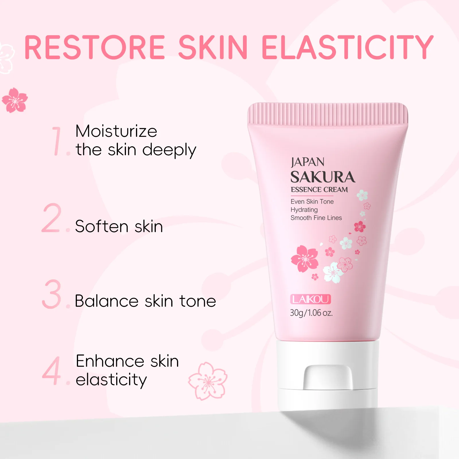 Laikou Sakura Face Cream Moisturizing Anti-Aging Anti Wrinkles Hydrating Whitening Creams For Facial Skin Care Products