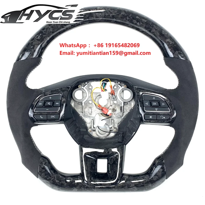 Carbon Fiber Leather Steering Wheel for MG Cars