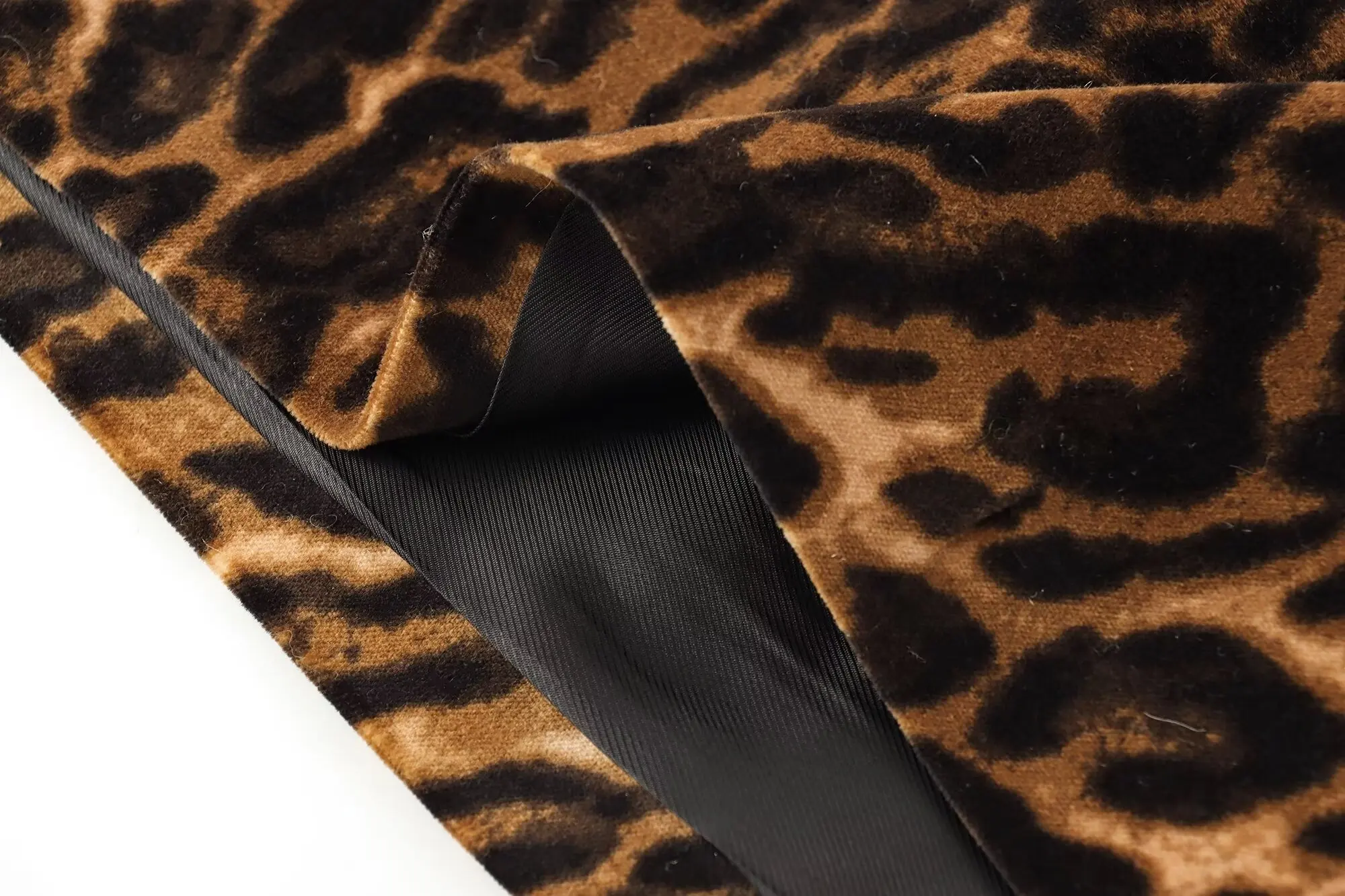 Mode Langarm Blazer Top Frauen 2 Stück Leopard Gedruckt Mini Rock Sets frauen Anzug Zwei Stück Set Frauen Outfit – Detail 19
