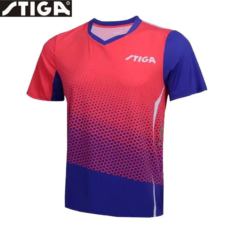 STIGA Table Tennis Short Sleeved T-shirt Sports Top