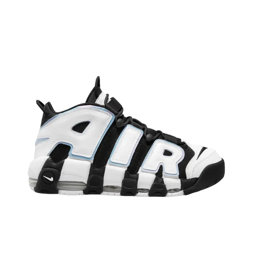 Original Nike Air More Uptempo Pippen Unisex Women Men Basketball Retro Casual Mid Tennis Shoes Sneakers DQ6200-001