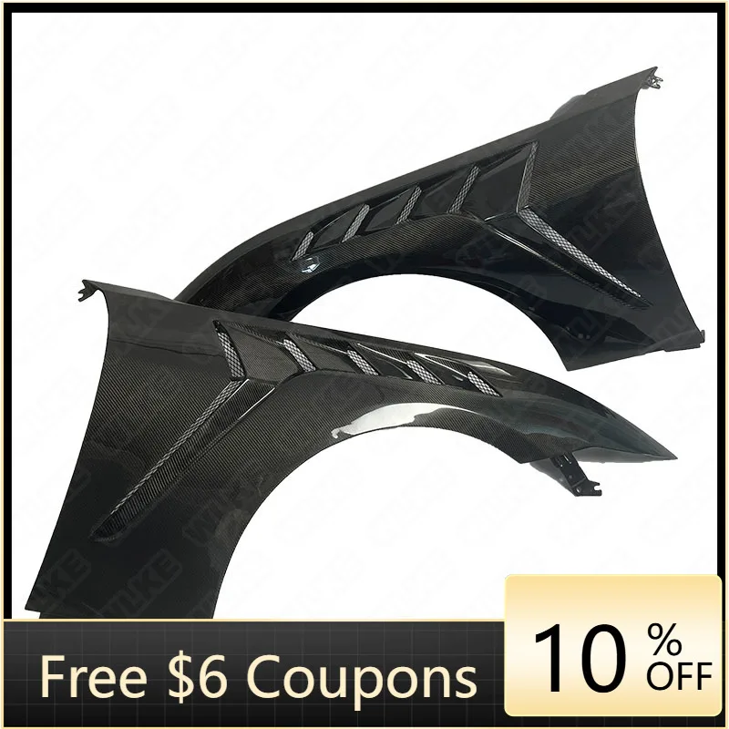 

Carbon Fiber Vented Front Fenders Wing for Ford Mustang 2024-2025