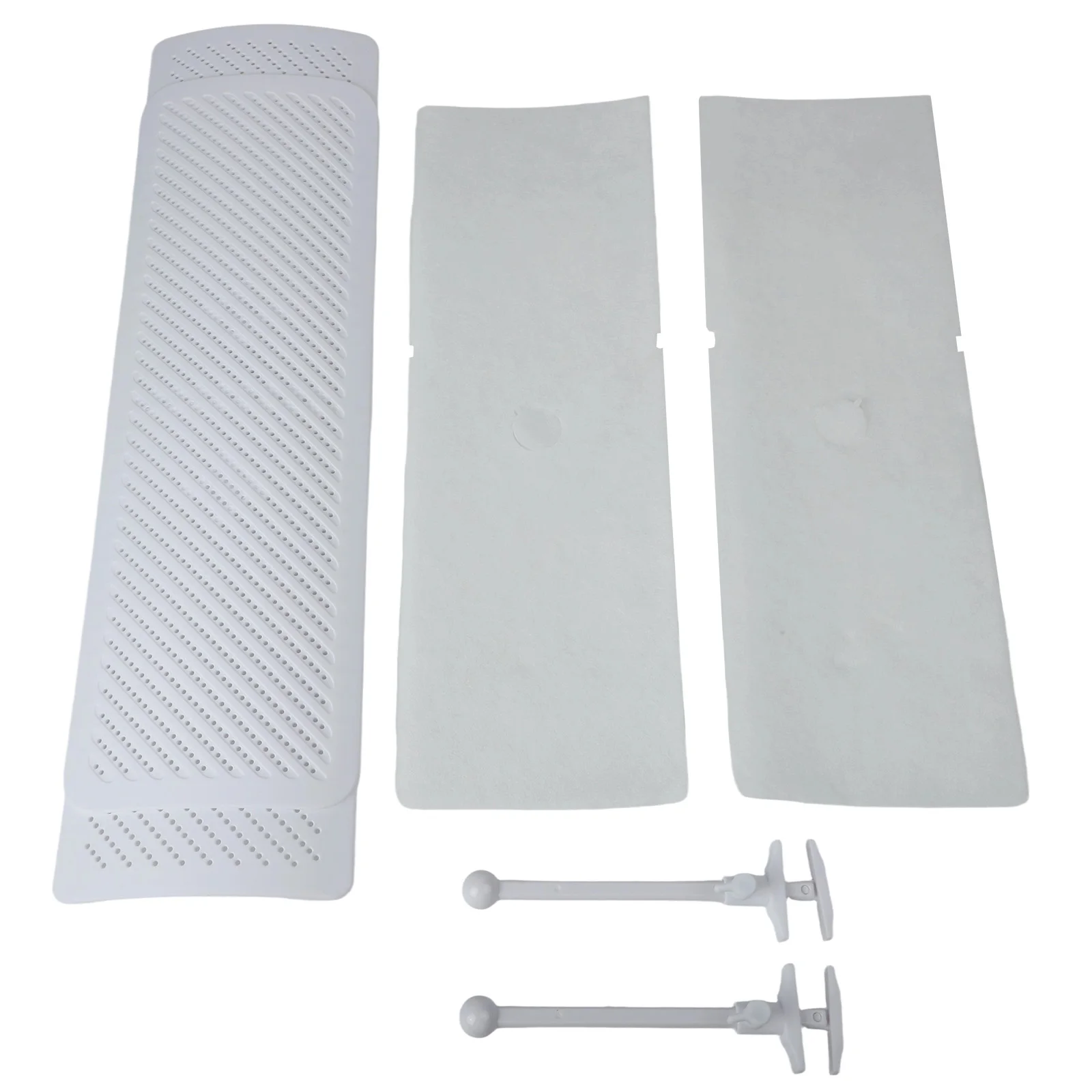 คุณภาพสูง AC Air Deflector วัสดุ PP ในร่มกระจก AC Vent Deflector Anti-Direct เป่าเครื่องปรับอากาศส่วนกลาง