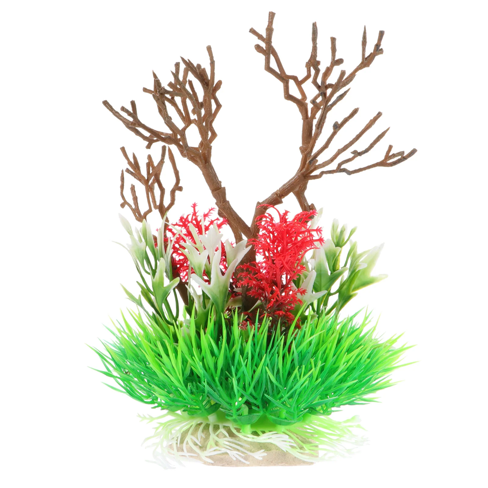 

Simulated Aquatic Plant Delicate Fish Tank Landscaping Plant Decoration Aquarium Underwater Craft Decor Safe for Fish