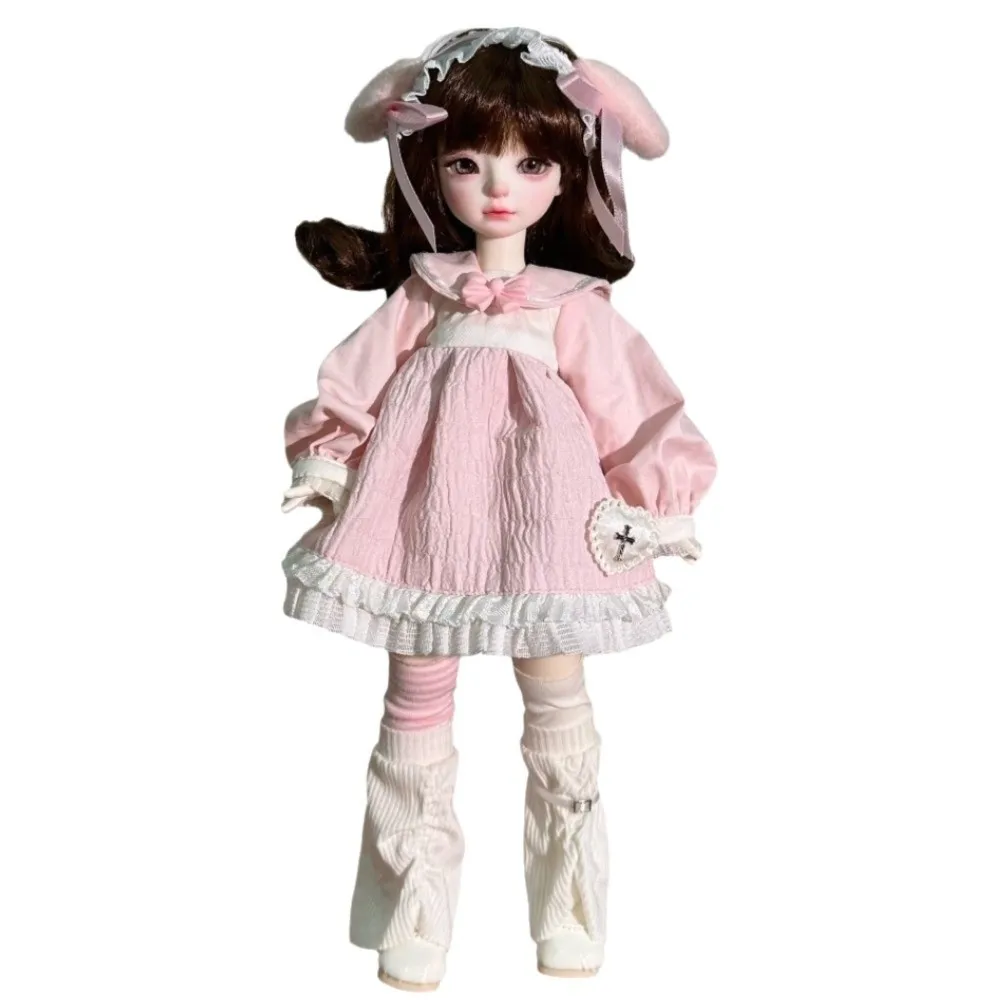 Leuk cadeau 11,8 inch 30cm kleding 6 gewrichten katoen BJD prinsessenrok 30cm maat multi-gewricht puzzel leuk