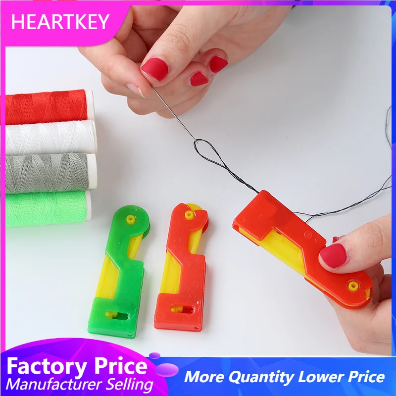 

5pcs High Quality Automatic Sewing Needle Threader Elderly Simple Hand Tools Needle Thread Tools Easy Device Sewing Accessories