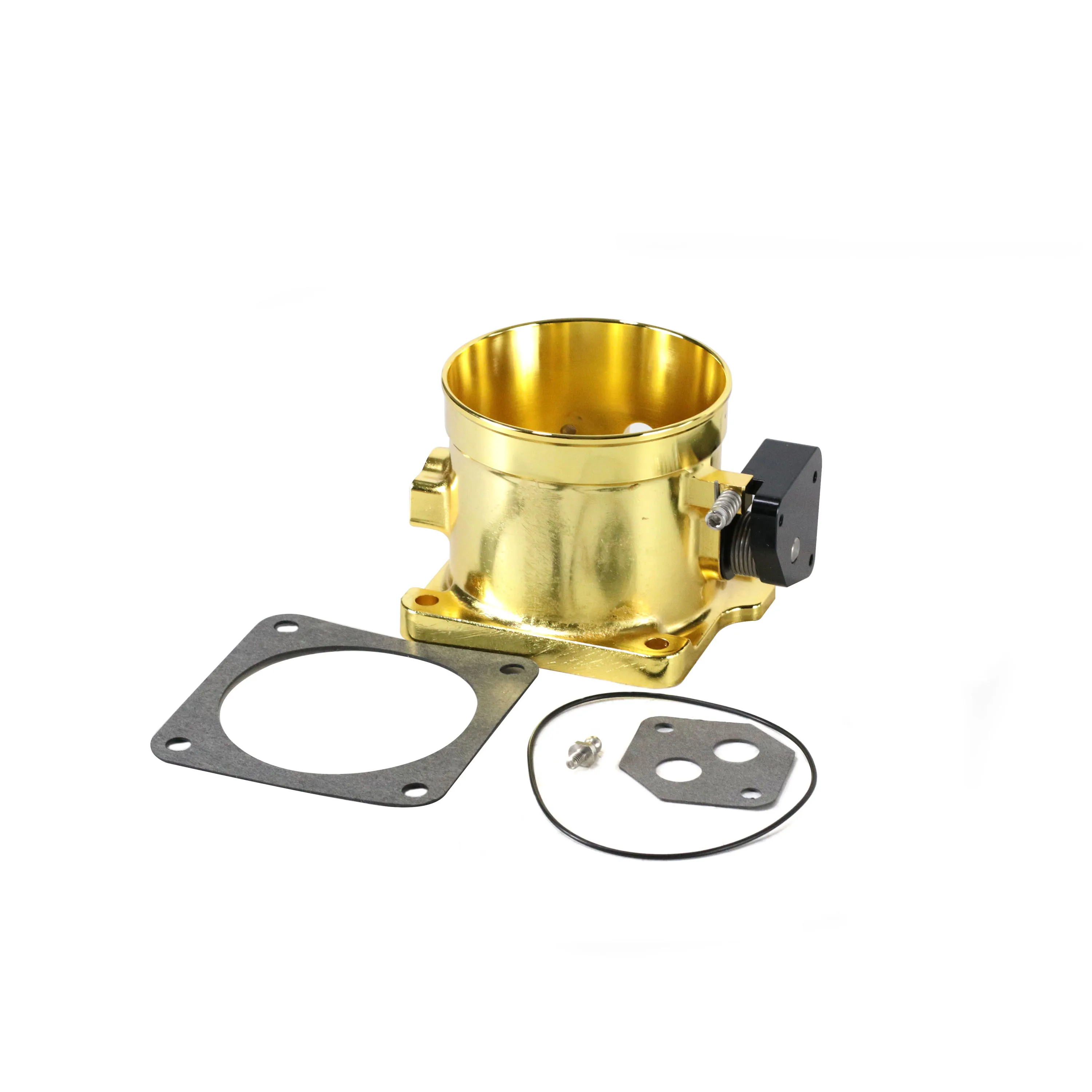 SherryBerg Golden Billet Aluminum EFI Fuel Injection New Style 90mm for Mustang 5.0L Polished Throttle Body 302 lx GT Cobra F90