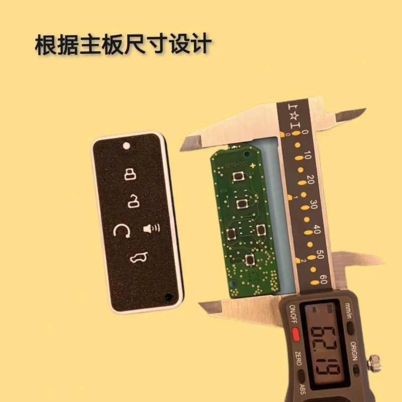 

Подходит для ключей Aian Legend, легкий корпус для ключей с 3D-печатью, брелок на пять ключей.