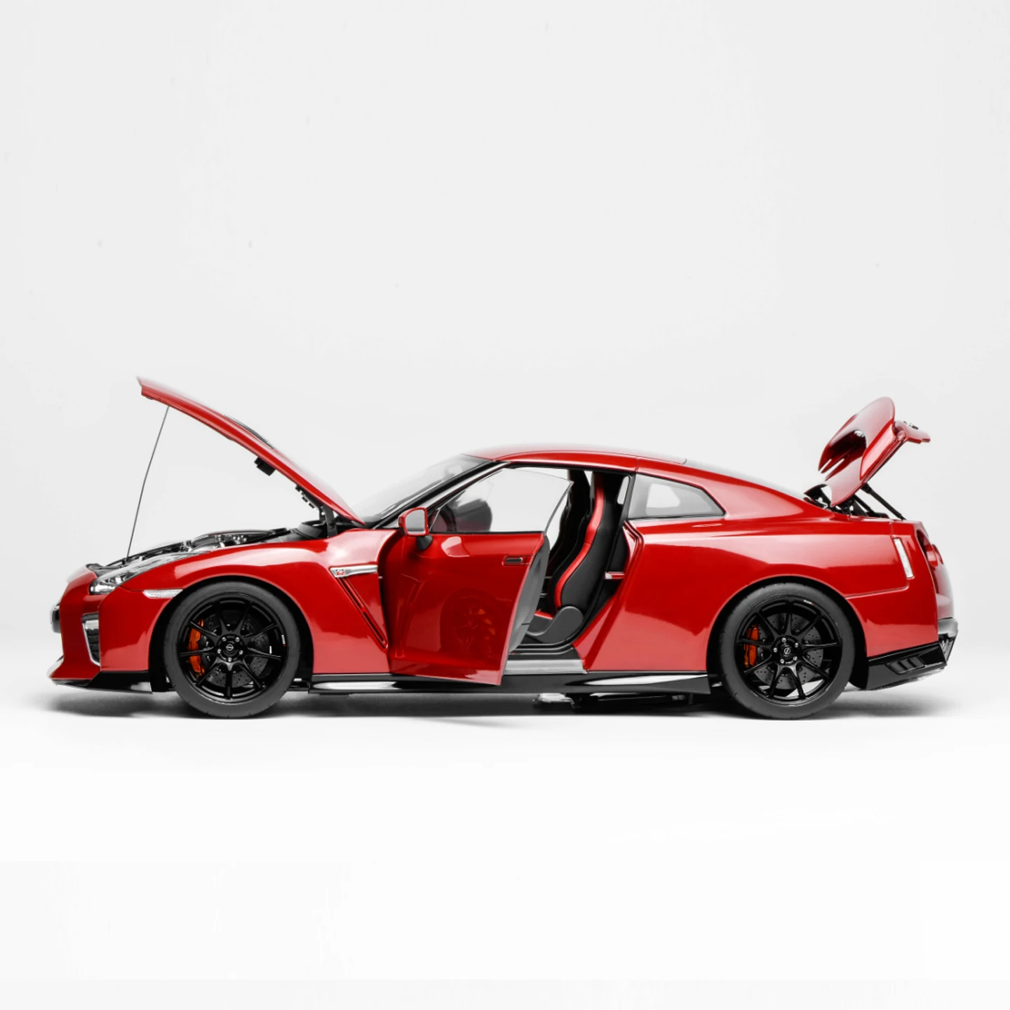 2020 Nissan GT-R R35 Nismo Track Edition Simulation Alloy Car Model with Openable Doors Limited Motorhelix Mh 1:18 Diecast Scale Model Adult Collectible Boys Toy Gift