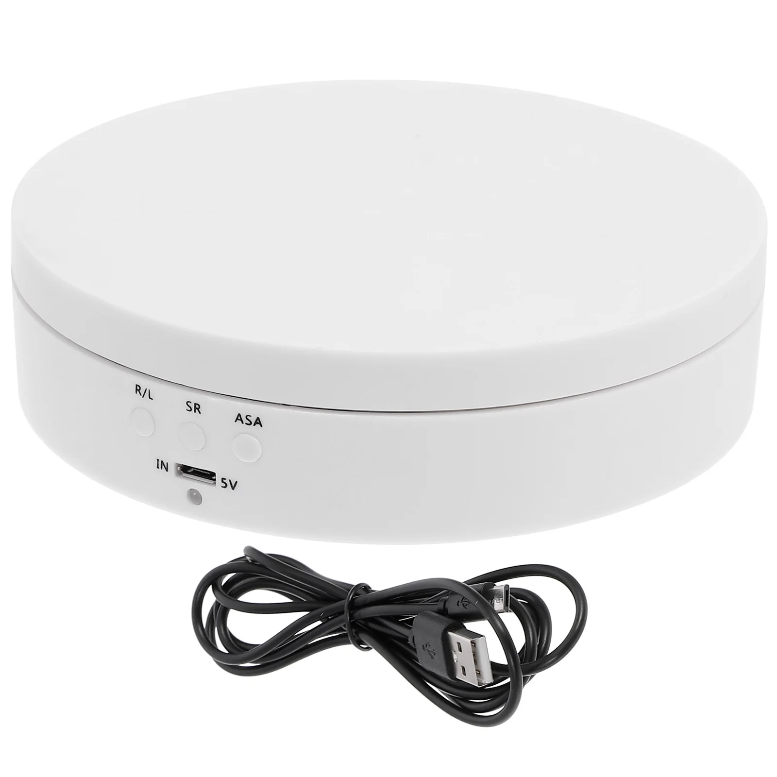 Auto Electronic Rotating Display Stand Versatile Jewelry Watch Phone Showcase Anti-Seepage Reusable Operated