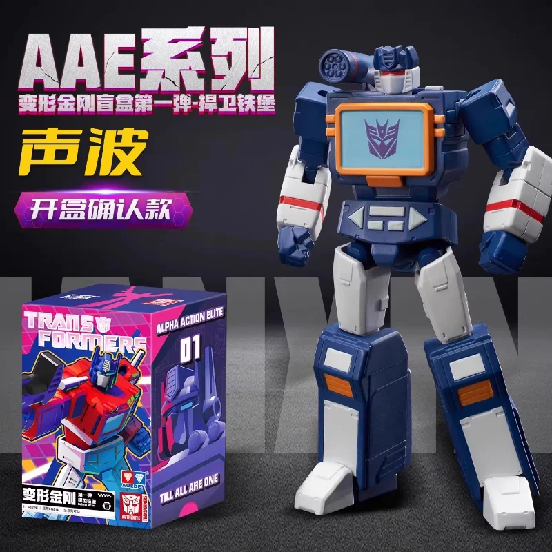 Auldey Original Transformers AAE Series Blind Box 1st Wave Poseable Actionfigur Modell – Optimus Prime Starscream Jungenspielzeug Geschenk