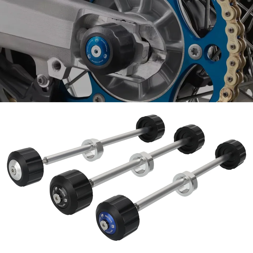 

Motorcycle Rear Spindle Bobbins Wheel Swingarm Slider Protector Kit For Husqvarna Enduro 701 E/SM Supermoto 701 2016-2024 2023