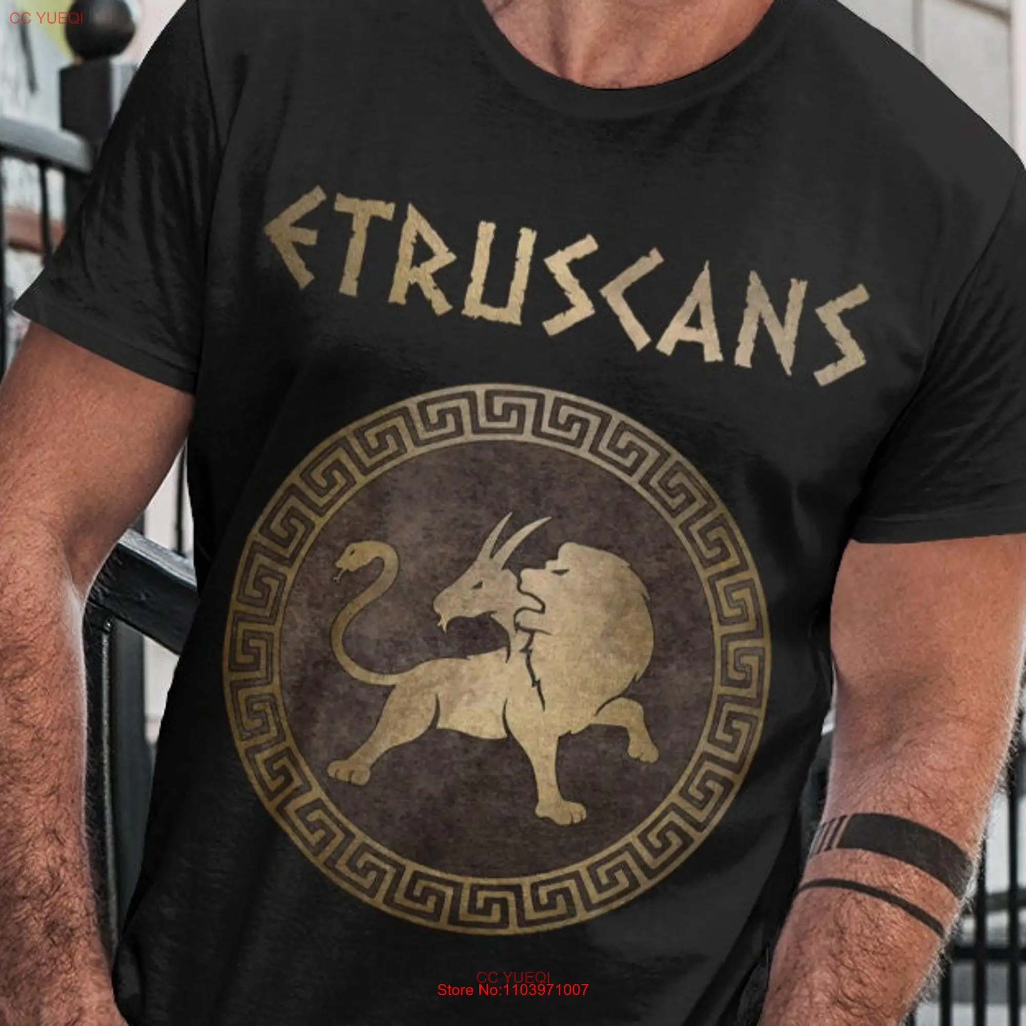 Футболка с длинным или коротким рукавом и символом китайской цивилизации