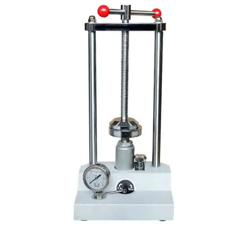 Press  Hydraulic Press Oil Press Mechanic with Pressure Gauge Simple Box Mechanic