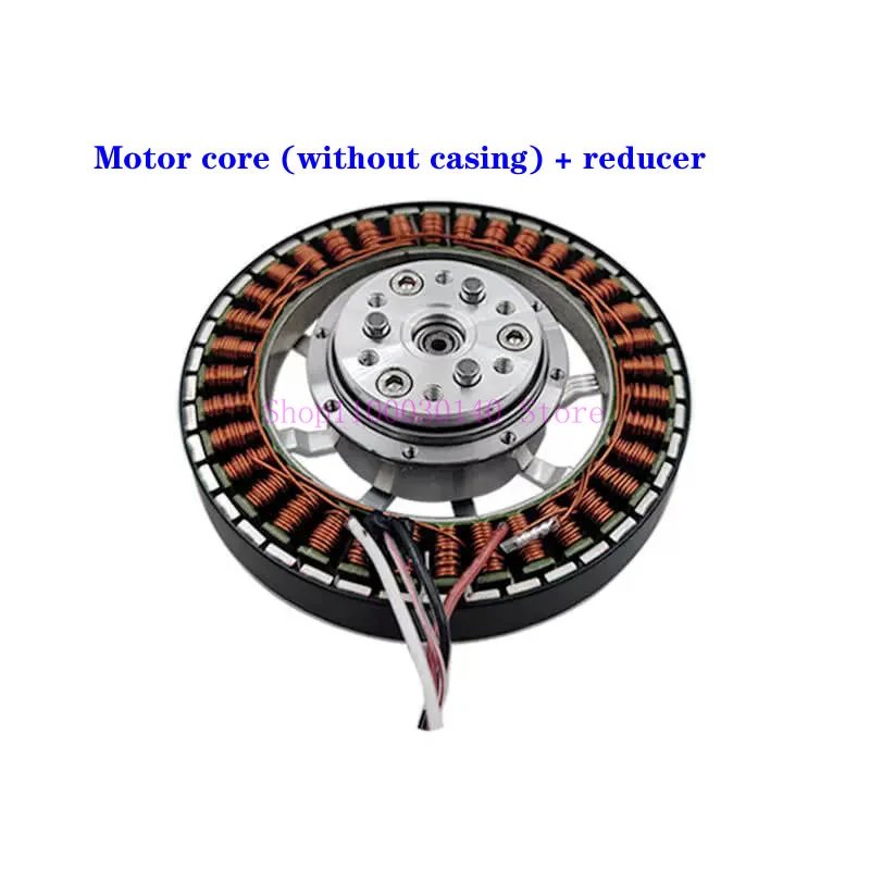 Lightweight built-in planetary reduction motor GIM8108-8, 375g/22Nm weight ratio robot joint module motor