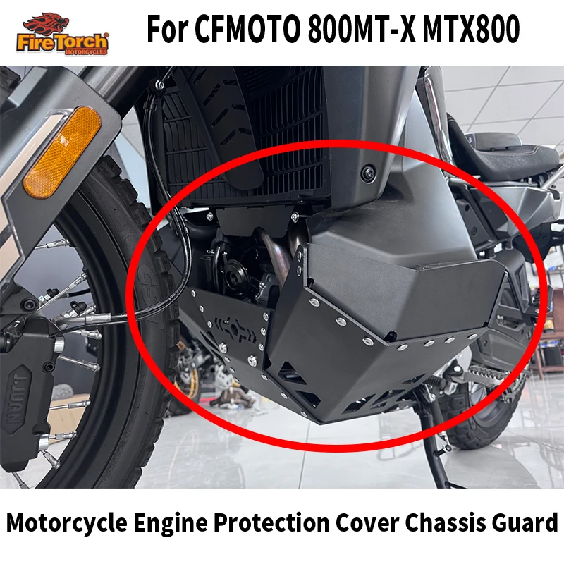 

Для CF Moto 800 MTX 800MTX 2024-2026, аксессуары для мотоциклов, защита двигателя, защитная крышка шасси, детали защитной пластины