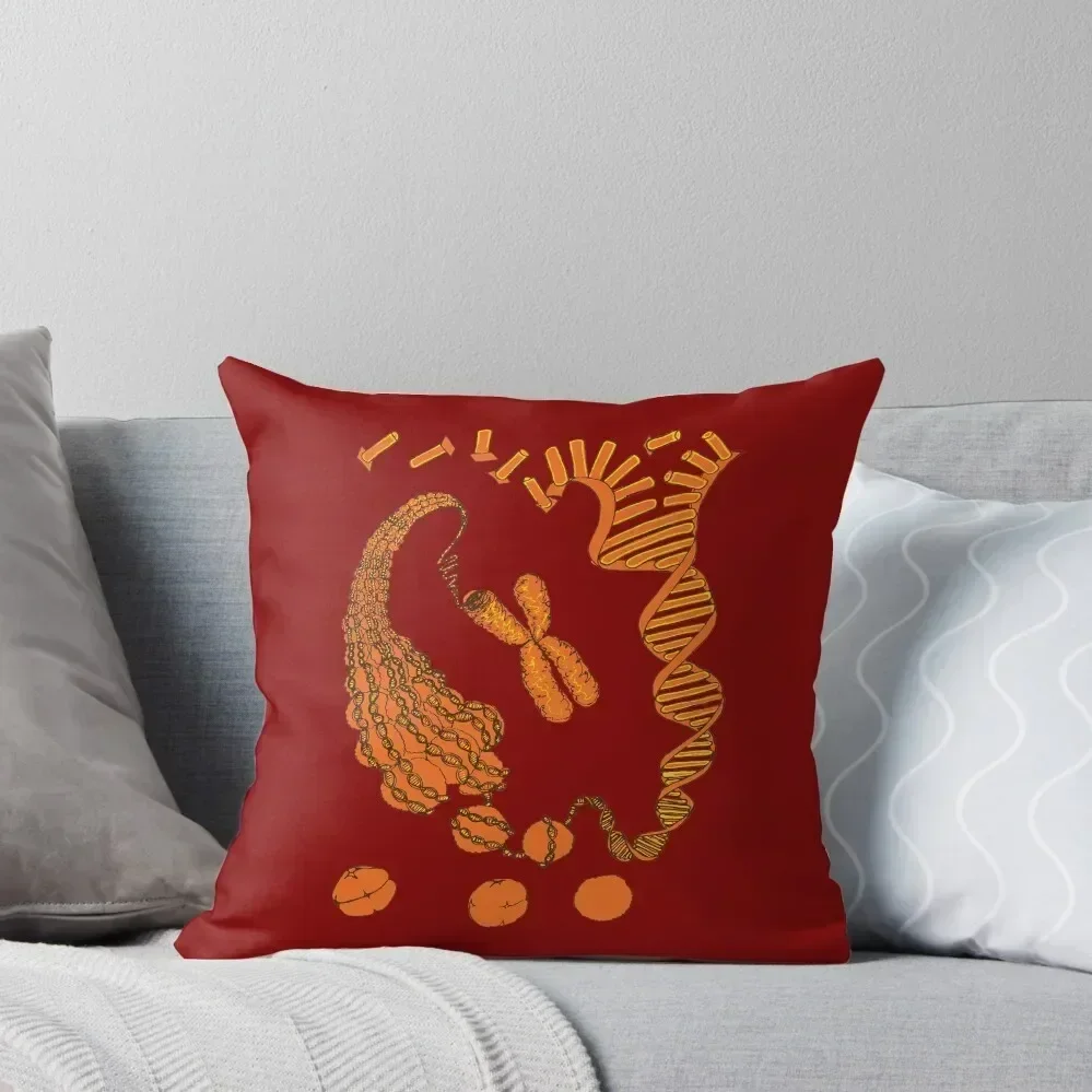 

Chromatin Structure Throw Pillow Sofas Covers pillow cover christmas luxury decor christmas ornaments 2025 pillow