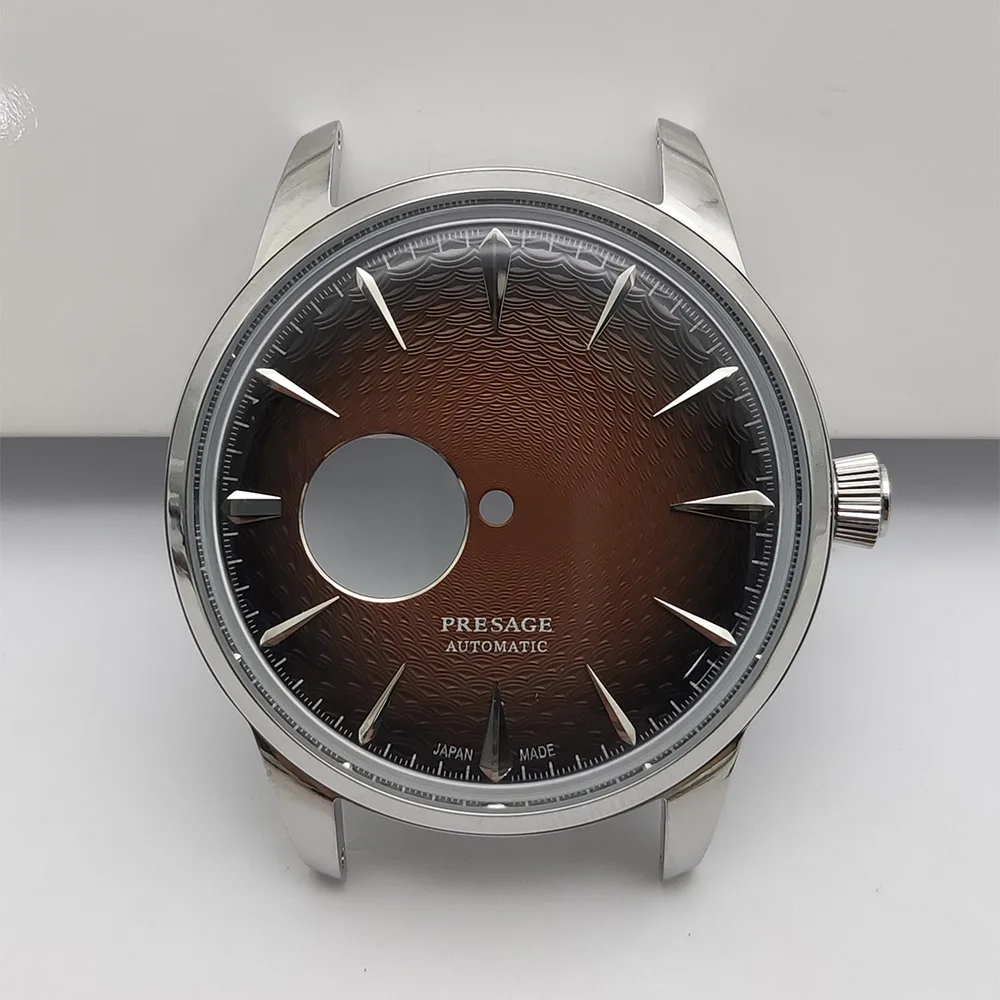 NH35 40mm Bubble Mirror Cocktail Cassa in acciaio inossidabile 316 5ATM impermeabile adatto per il montaggio del movimento NH35