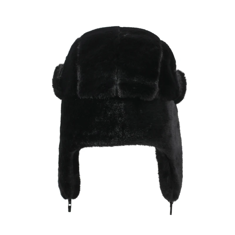 Five-Point Star Lei Feng Style Winter Outdoor Ski Hat, Unisex, Fleece-Lined for Warmth (Suitable for Cycling)