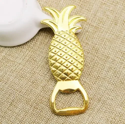 Creative Glod Bottle Opener Flamingo Pineapple Unicorn Love Palm Tree Pumpkin Beer Personalized Kitchen Tool Wedding Gift