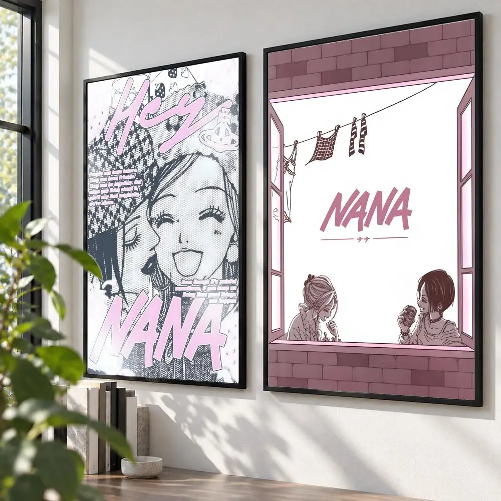 comic NANA Poster HD Poster Self Adhesive Waterproof Wall Art Print Bedroom Living Room Modern Decor Gift