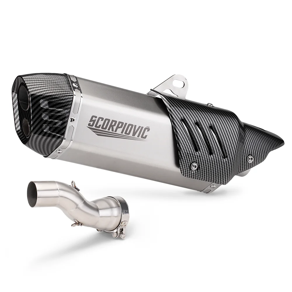 Adatto per BMW R1200GS Adventure R1200GSA 2013-2019 Manicotto scorrevole per tubo di collegamento centrale di scarico R1200 ADV1200GS S7