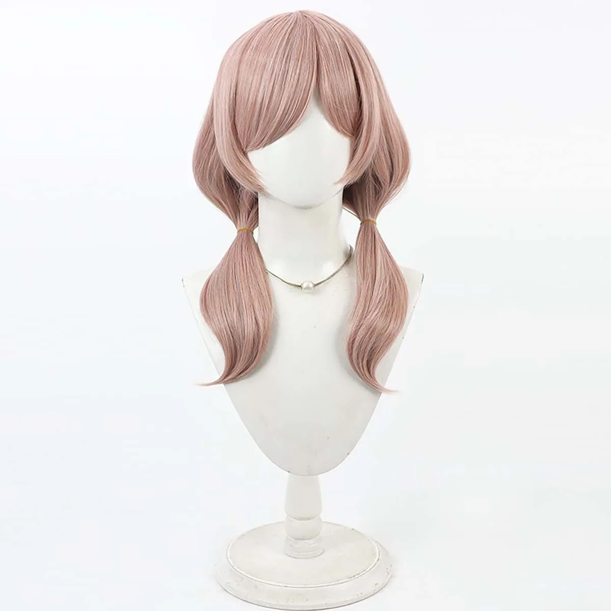 Frauen Game Bready Cosplay lange gerade braune hitzebeständige Haarperücke