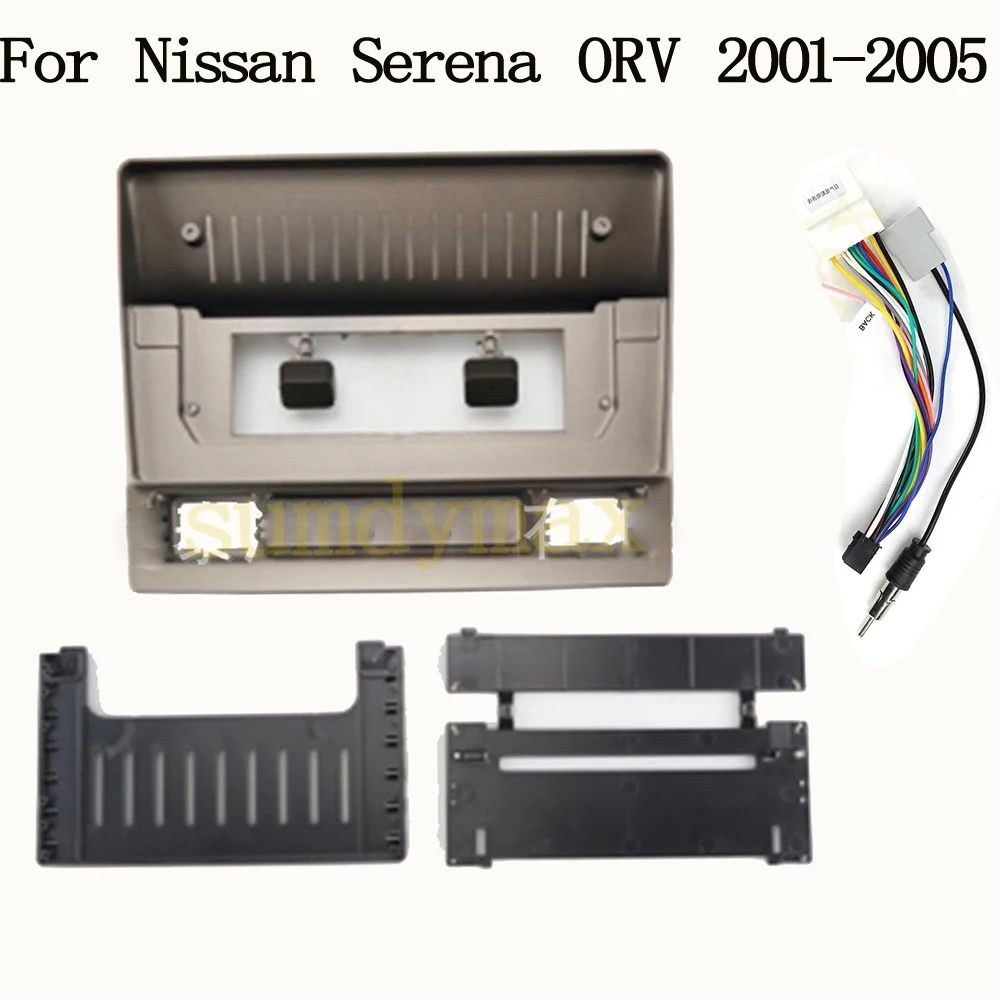 

10.1 inch 2 Din Car Radio Fascia Frame For Nissan Serena ORV 2001-2005 car panel Trim Dashboard Panel Kit