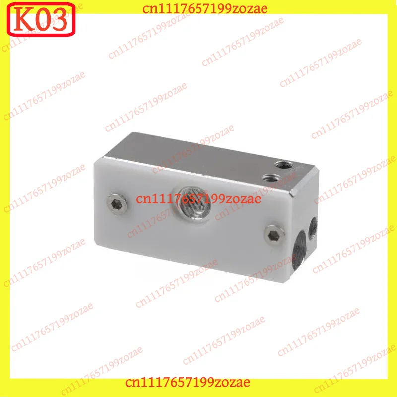 k03 Universal Hotend V3 Heater Block Aluminum Alloy with Shim for Zortrax M200 Plus M300 Plus 3D Printer Spare Parts