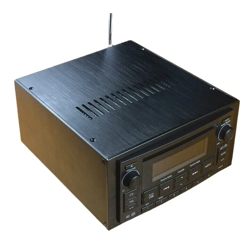 Upgrade your vehicle's audio system with this premium all-aluminum 2DIN car chassis, specifically designed for DIY