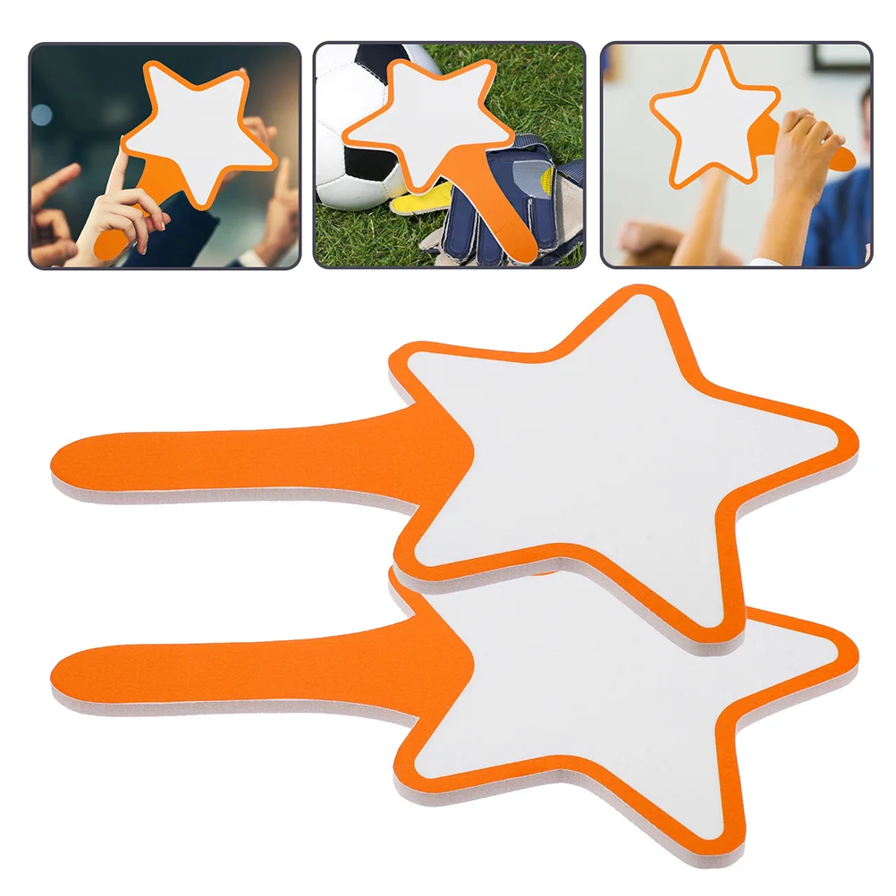 قابلة لإعادة الاستخدام فارغة الجافة محو مجداف النتيجة مجلس خفيفة الوزن المحمولة السبورة التصويت التهديف للفصول الدراسية مزاد Bidding #1