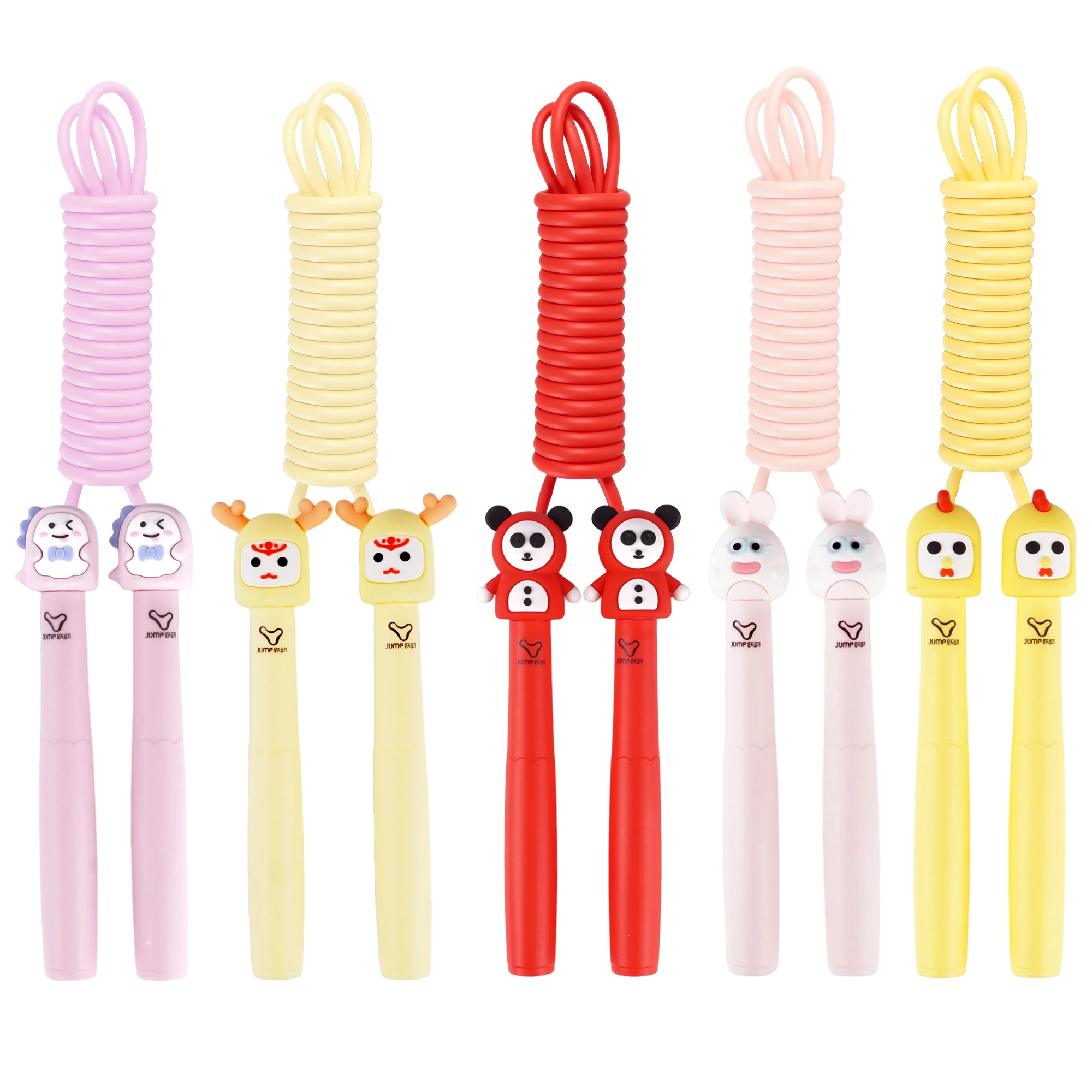 Adjustable Skipping Rope Kids Anti-Tangle Non-Slip Students Jump Rope for Sports Fitness Jumping Rope