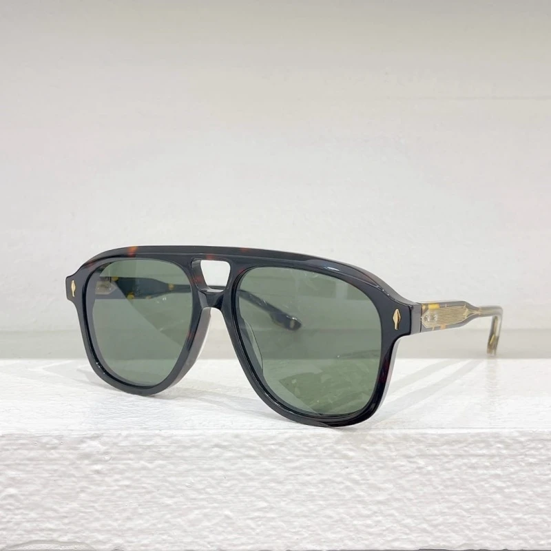 

LEONRD Sunglasses Men Women Thick Square Pilot Acetate Vintage Shades Fashion Business Outdoor Retro Travel Glasses For Sun