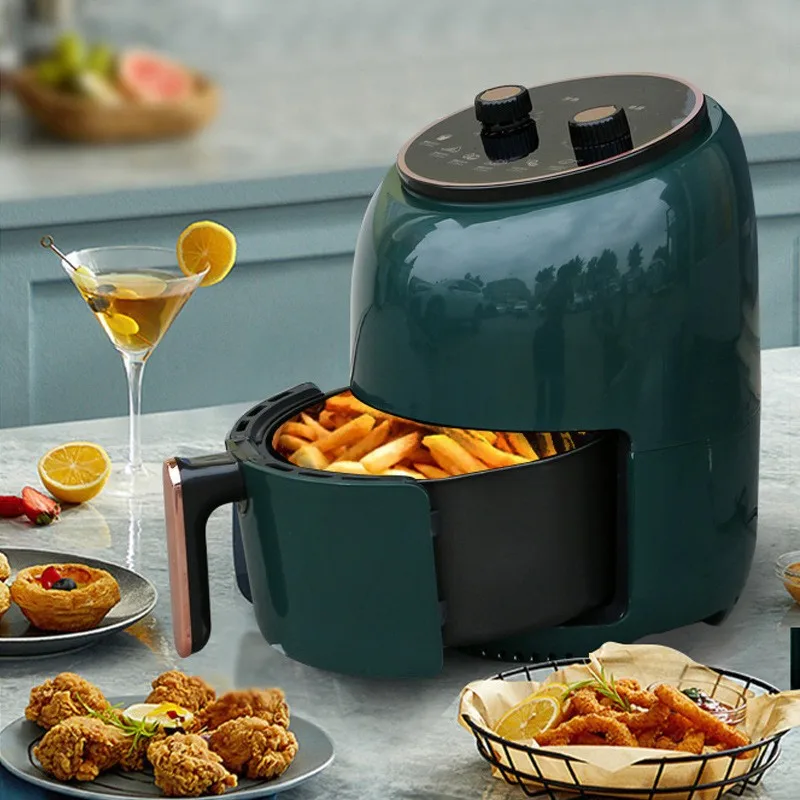 6.5L Large Capacity Air Fryer Multifunctional Electric Fryer Light Oil Baking Integrated Electric Oven