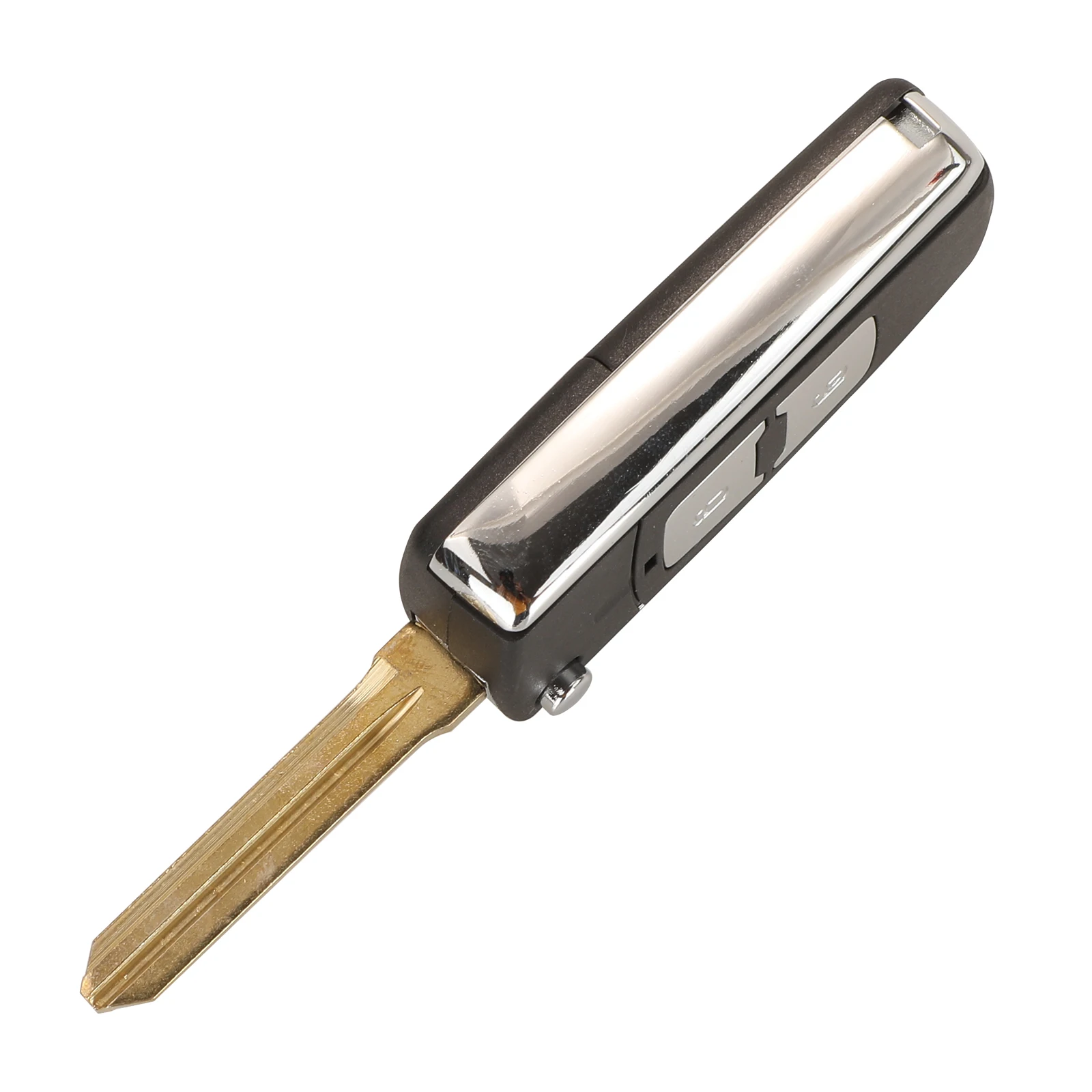 

jingyuqin Modified For Hyundai Elantra Santa FE Atos Traje 2 Buttons For KIA Flip Car Remote key Shell Auto Case Fob Right Blade