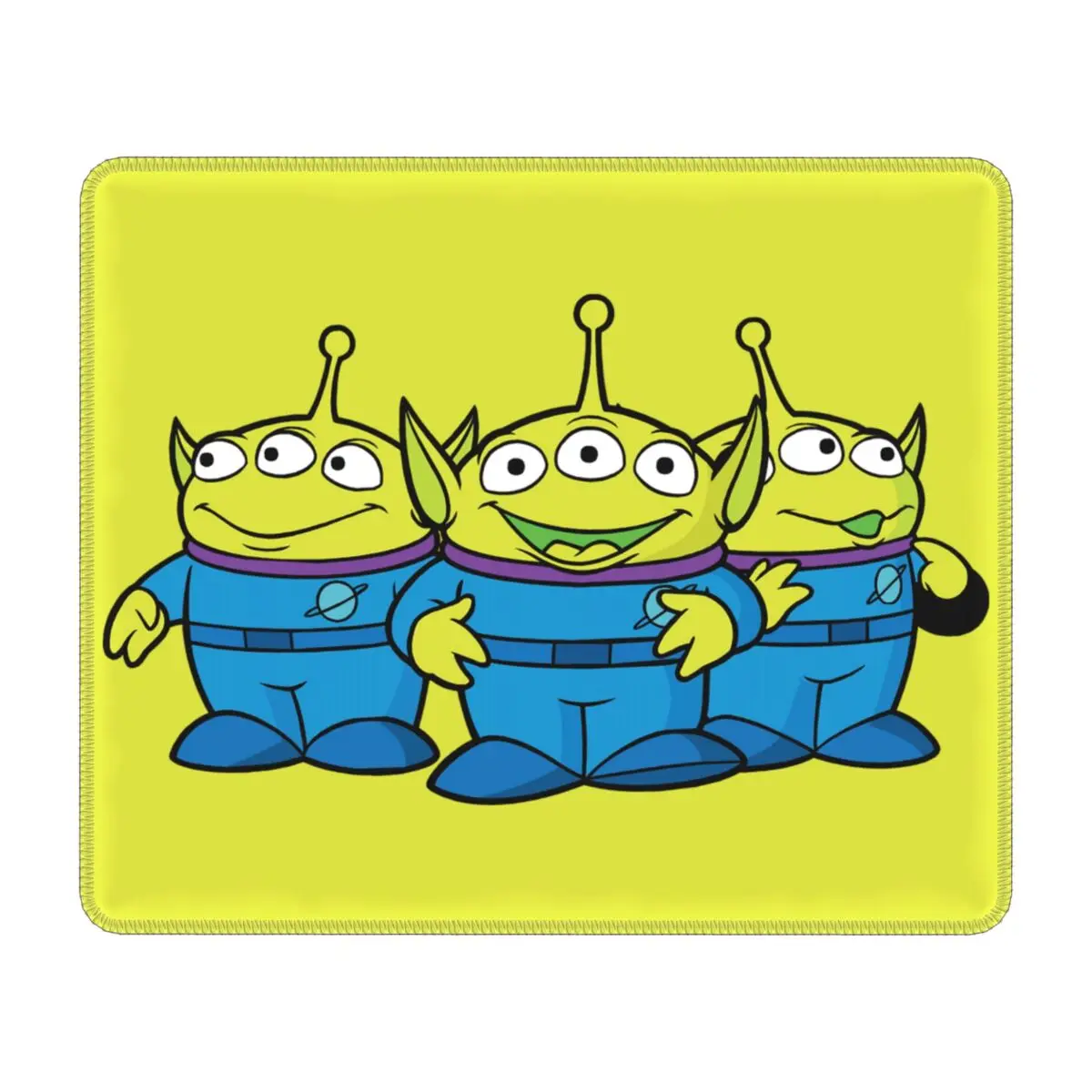 Custom Toy Story Aliens Mouse Pad Anti-Slip Rubber Mousepad with Durable Stitched Edges Gaming Computer PC Anime Manga Mouse Mat