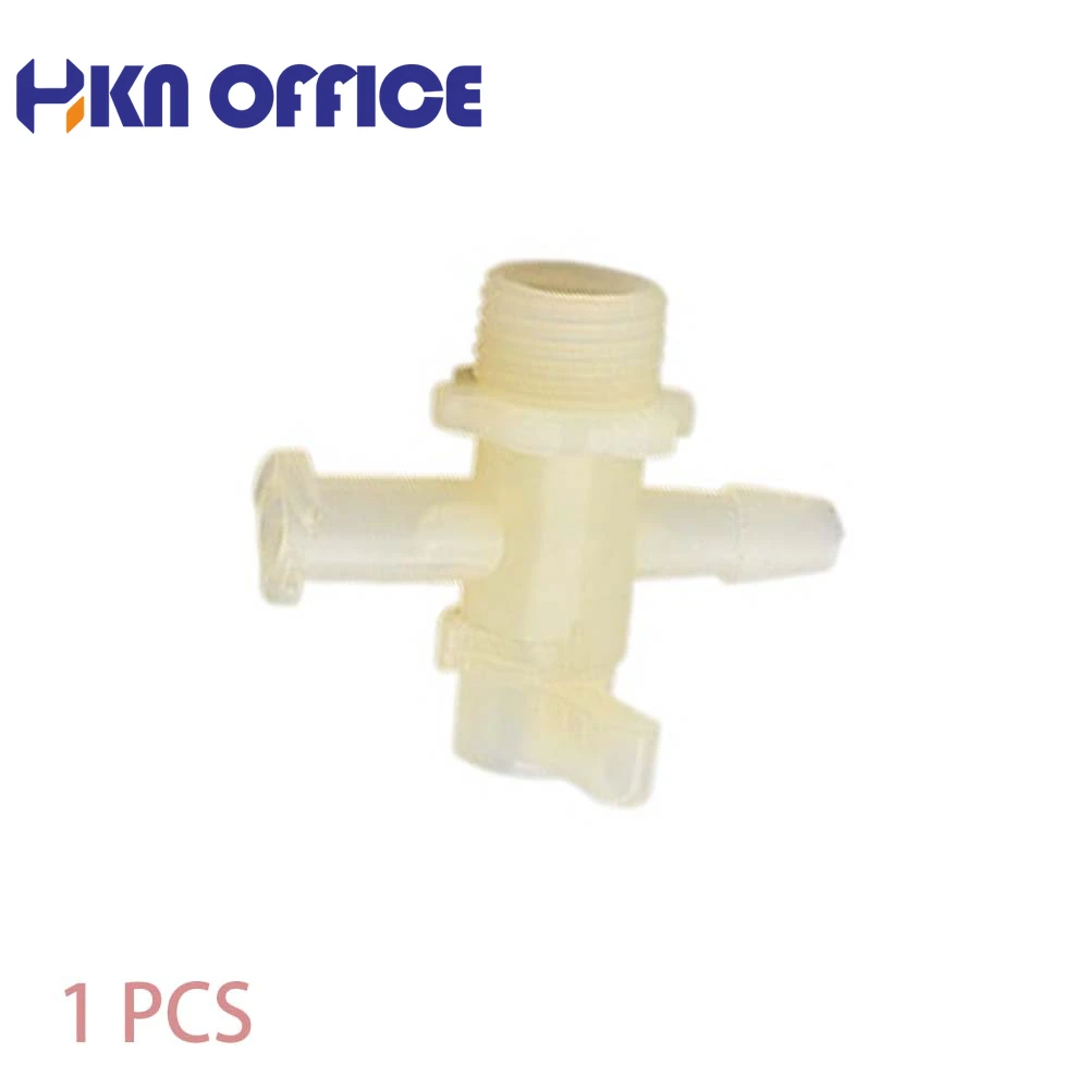 1PC Inkjet solvent UV printer three ways ink valve ink control switch manual valve 6*4mm connector