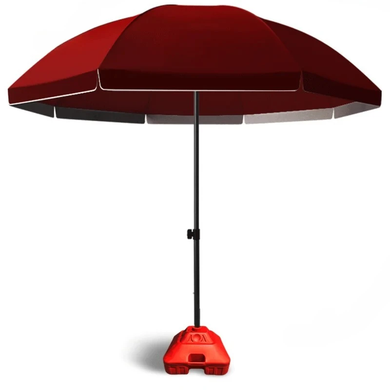 & Large Outdoor Stall Dedicated Sunshade Parasol Enlarged Thicken Patio Umbrellas Sun Protection Camping Beach Umbrella Furnitur
