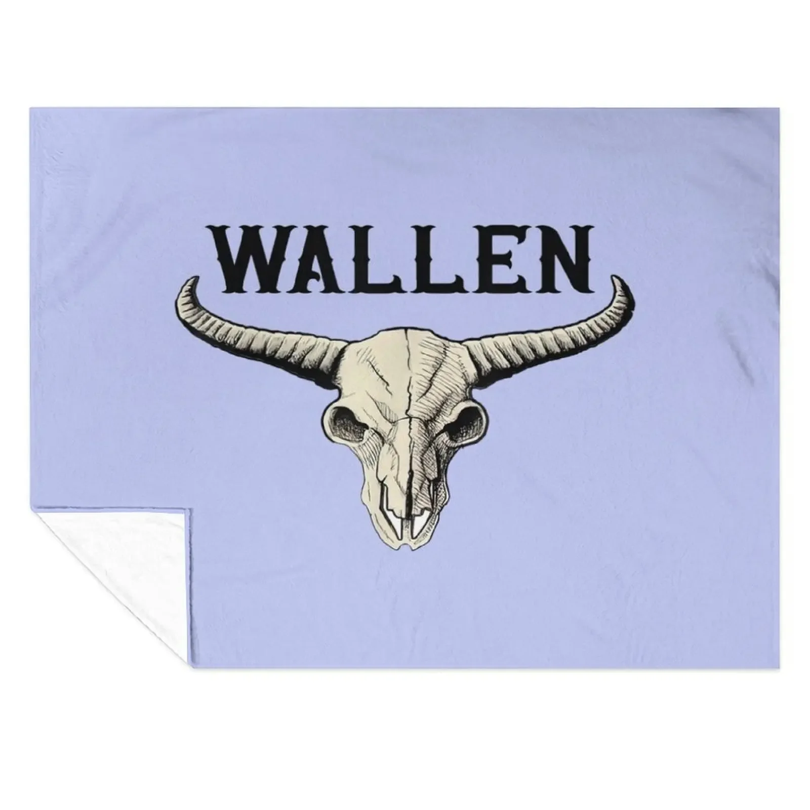 

Bullhead Western Country Music Classic Throw Blanket sofa bed Stuffeds Travel Thins Blankets