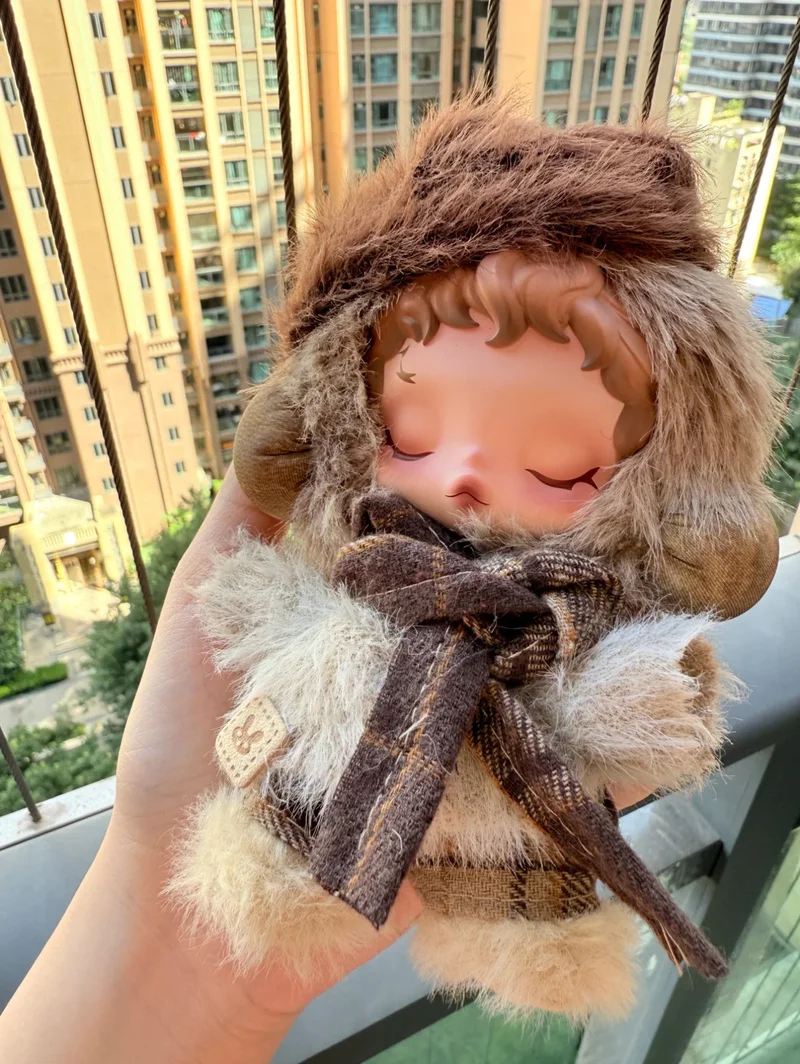 جديد Sp ملابس الطفل ضوء النسيج حديقة الشتاء حركة دمية الفينيل الملابس Mumu Zhaohui علامة استبدال لطيف ورائع