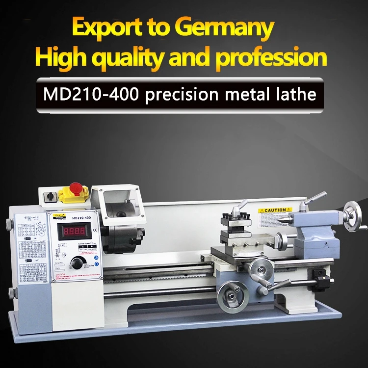 Brushless Motor High Precision Variable Speed Small Metal Lathe Machine Mini Hobby Lathe Machine For Sale