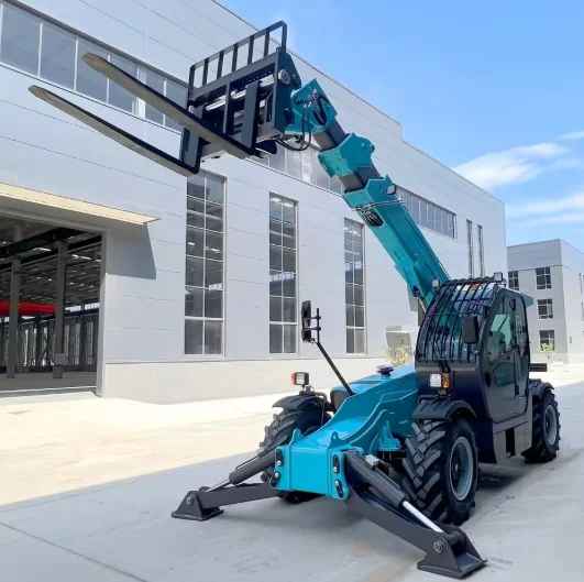 Customized Multi-Purpose Telescopic Boom Handler Compact Telehandler High Loader Forklift